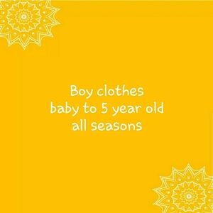 All clothes mostly new with tagw